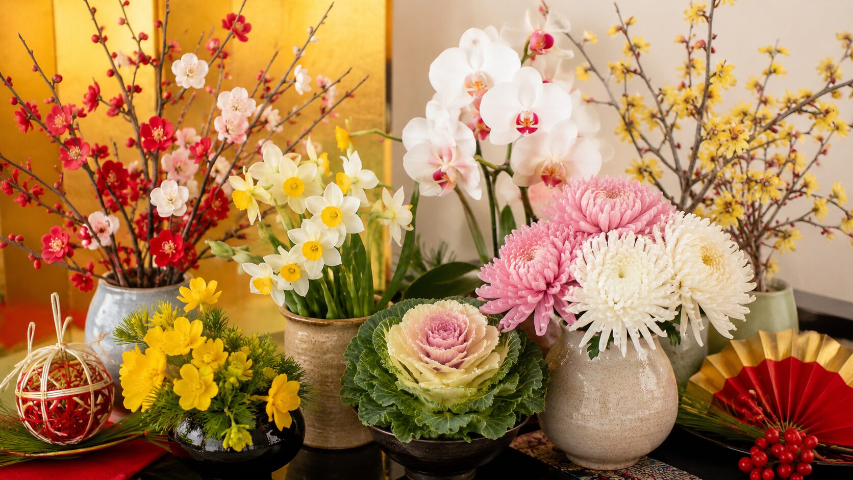 お正月の花ギフト